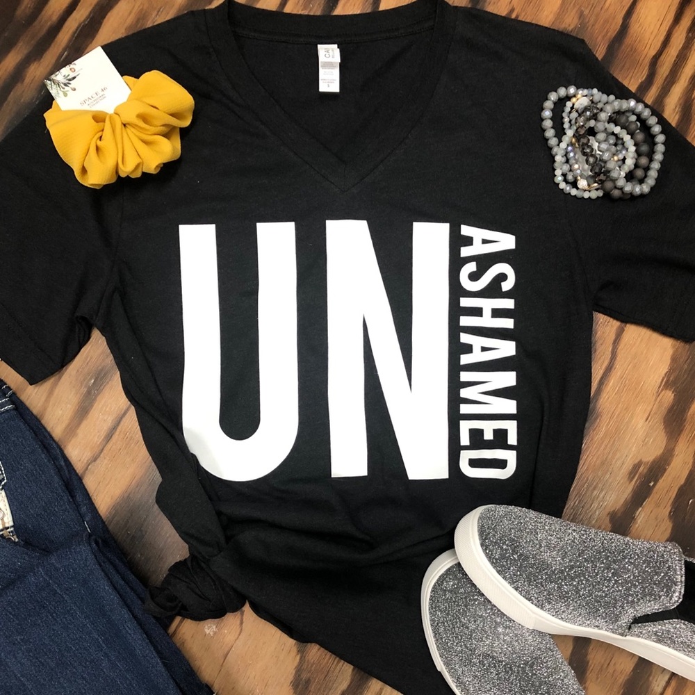 UnAshamed V-Neck Tee